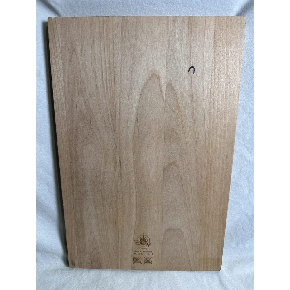 Disney Parks‎ Santa Mickey Merry & Bright Wooden Cheese Board Cutting Board